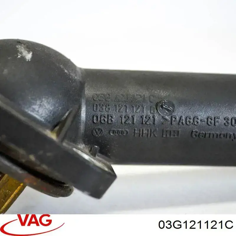 Compre 03G121121C VAG Flange do sistema de esfriamento (união em T)