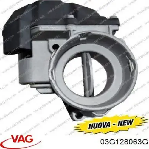 03G128063G VAG Válvula de borboleta montada
