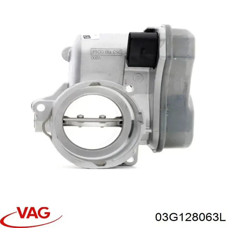 03G128063L VAG Válvula de borboleta montada