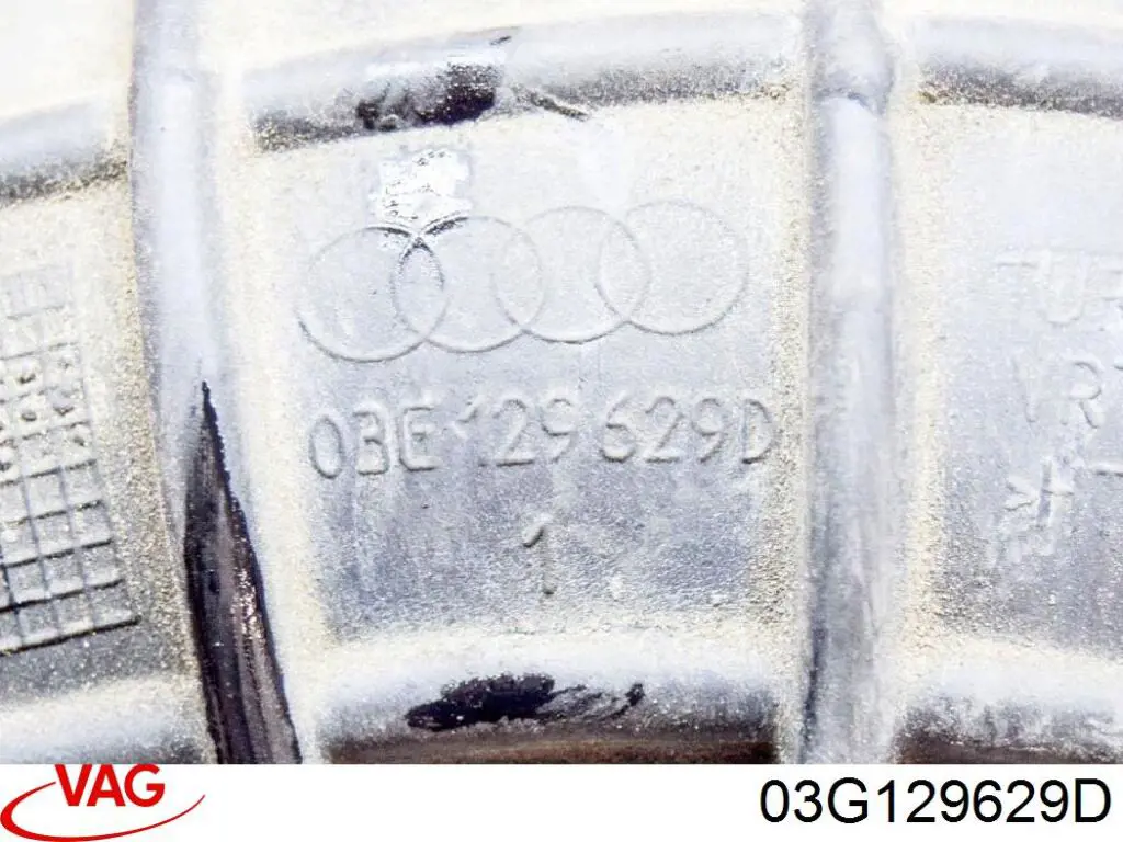 Cano derivado de ar, entrada na turbina (supercompressão) VAG 03G129629D preço, a partir de 42,49 USD