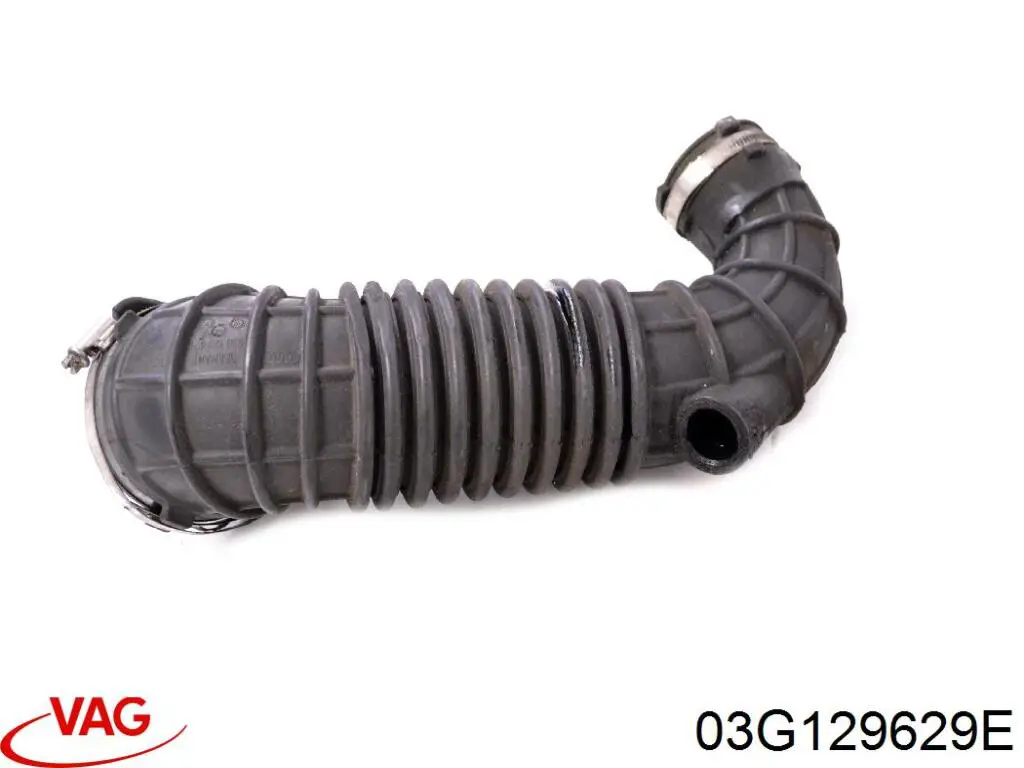 03G129629E VAG Cano derivado de ar, saída de filtro de ar