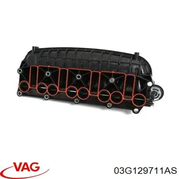 Compre 03G129711AS VAG Tubo coletor de admissão