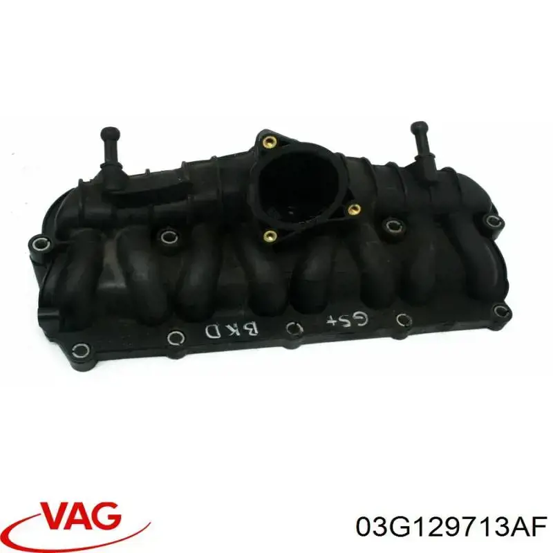 03G129713AF VAG Tubo coletor de admissão