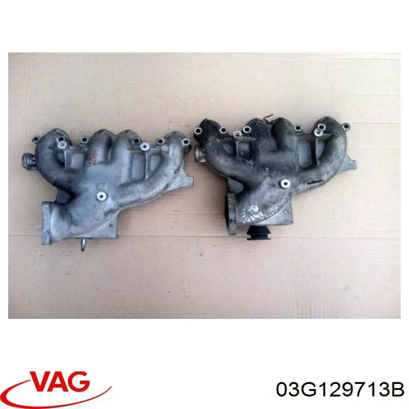 Tubo coletor de admissão VAG 03G129713B preço, a partir de 80,16 USD