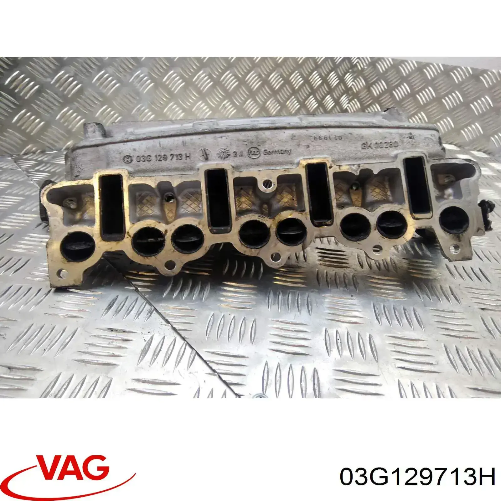 03G129713H VAG Tubo coletor de admissão