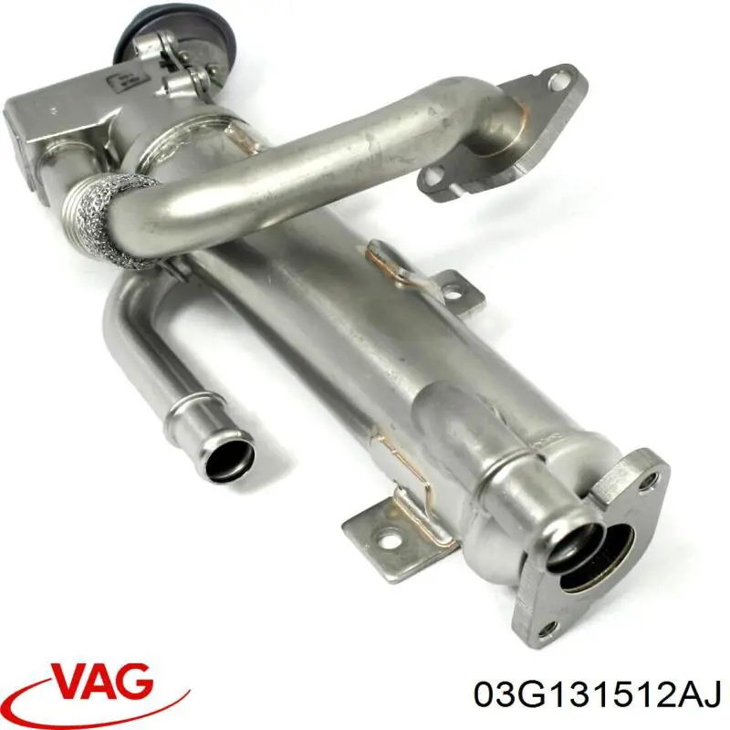Radiador do sistema EGR de recirculação dos gases de escape ENT520005 Engitech