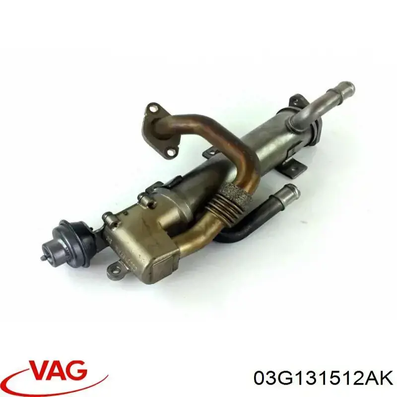 Radiador do sistema EGR de recirculação dos gases de escape ENT520005 Engitech
