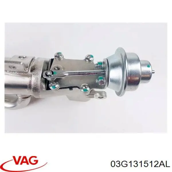 Radiador do sistema EGR de recirculação dos gases de escape VAG 03G131512AL preço, a partir de 219,91 USD