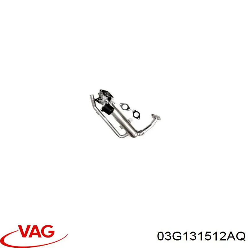 Radiador do sistema EGR de recirculação dos gases de escape VAG 03G131512AH preço, a partir de 81,25 USD