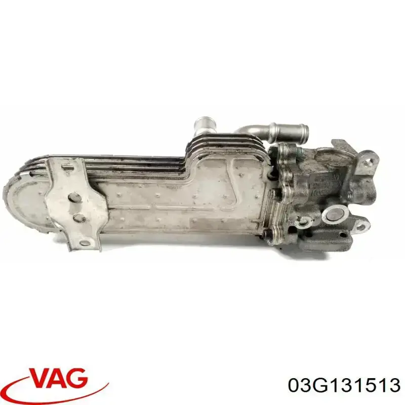 Compre 03G131513 VAG Radiador do sistema EGR de recirculação dos gases de escape