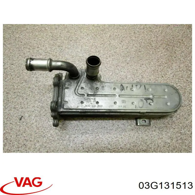 Radiador do sistema EGR de recirculação dos gases de escape VAG 03G131513 preço, a partir de 66,40 USD