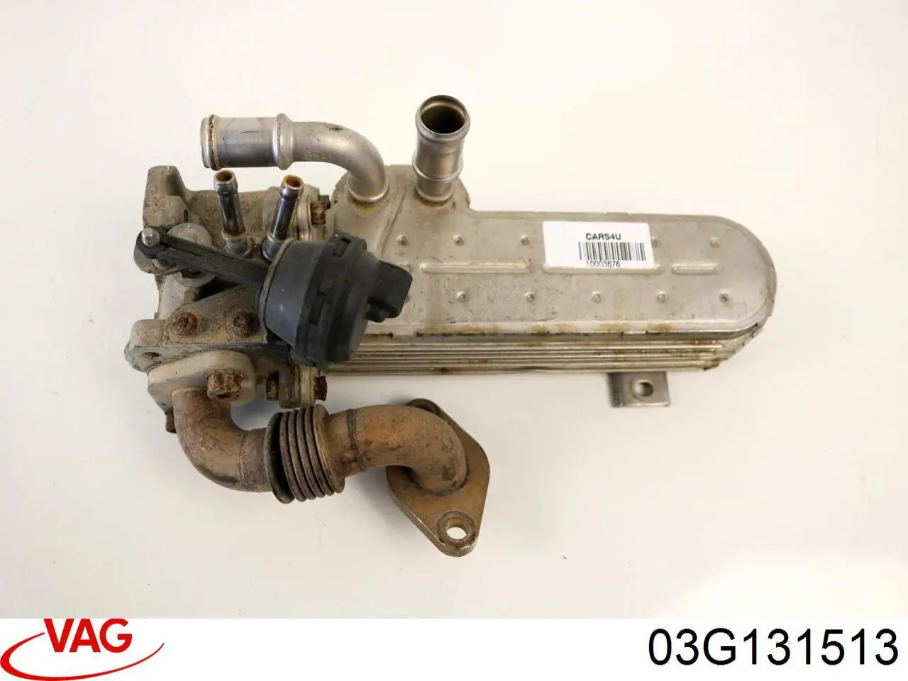 03G131513 VAG Radiador do sistema EGR de recirculação dos gases de escape