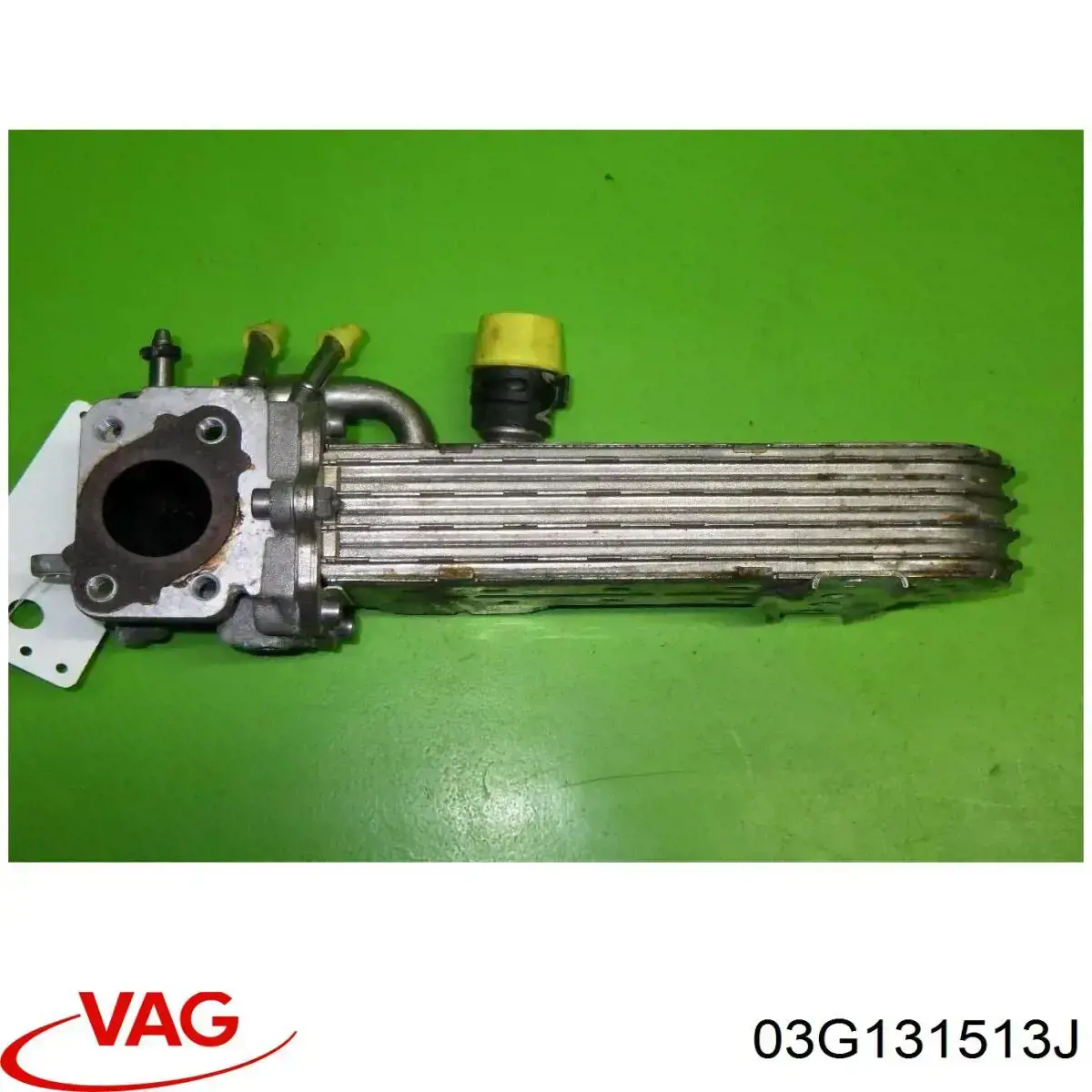 03G131513J VAG Radiador do sistema EGR de recirculação dos gases de escape