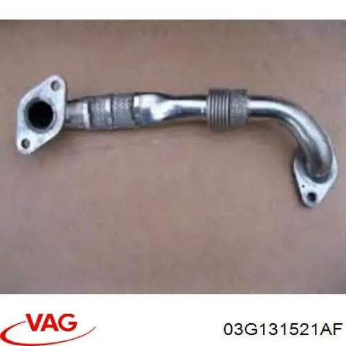Cano derivado do sistema de recirculação dos gases de escape EGR VAG 03G131521AF preço, a partir de 69,81 USD