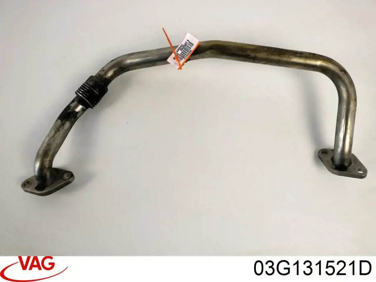 03G131521D VAG Cano derivado do sistema de recirculação dos gases de escape EGR