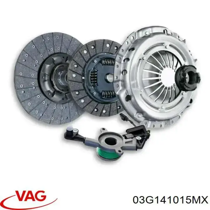 03G141015MX VAG Kit de embraiagem (3 peças)