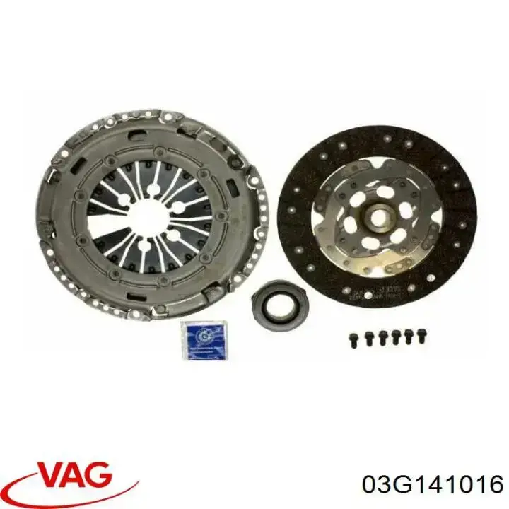 03G141016 VAG Kit de embraiagem (3 peças)