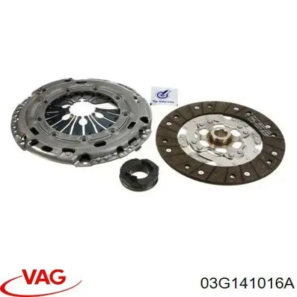 Compre 03G141016A VAG Kit de embraiagem (3 peças)