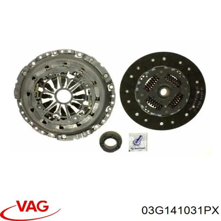 Disco de embraiagem VAG 03G141031PX preço, a partir de 146,67 USD