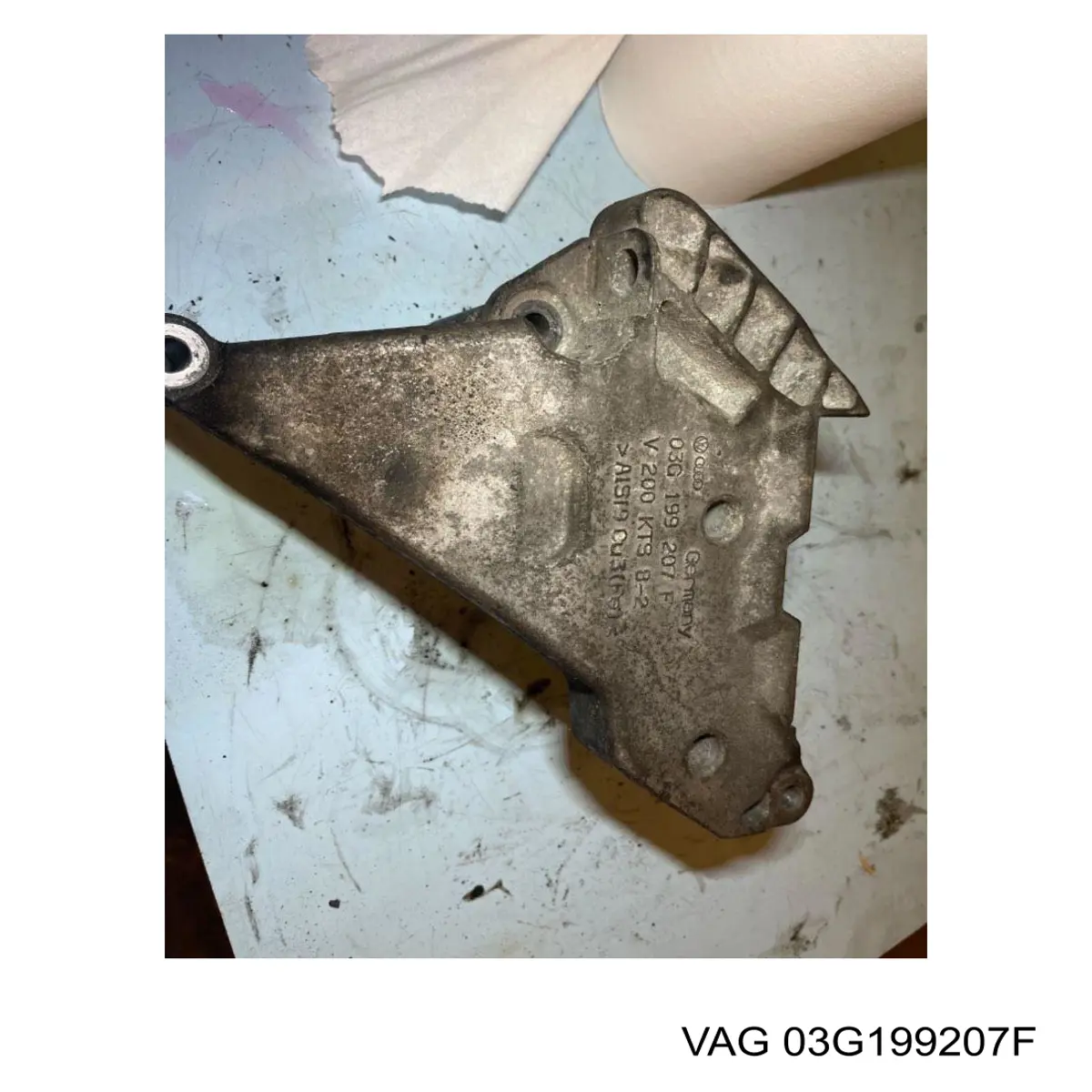 Consola de coxim (apoio) direita de motor VAG 03G199207F preço, a partir de 93,64 USD