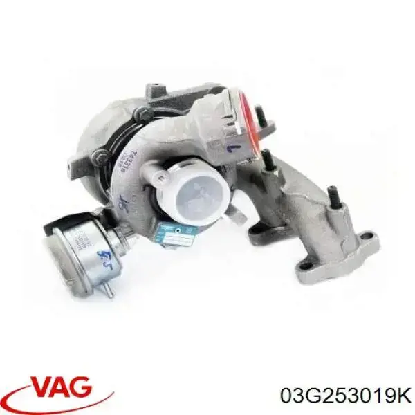 Compre 03G253019K VAG Turbina