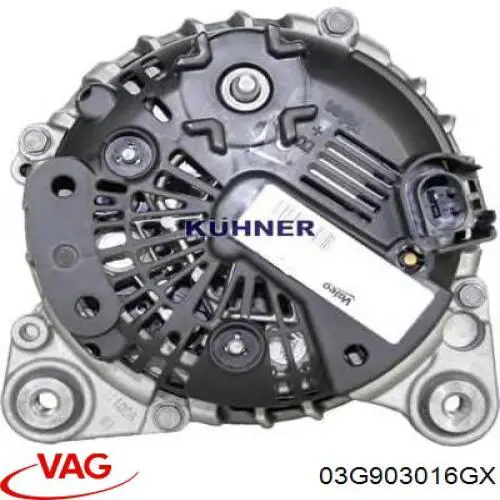Compre 03G903016GX VAG Gerador