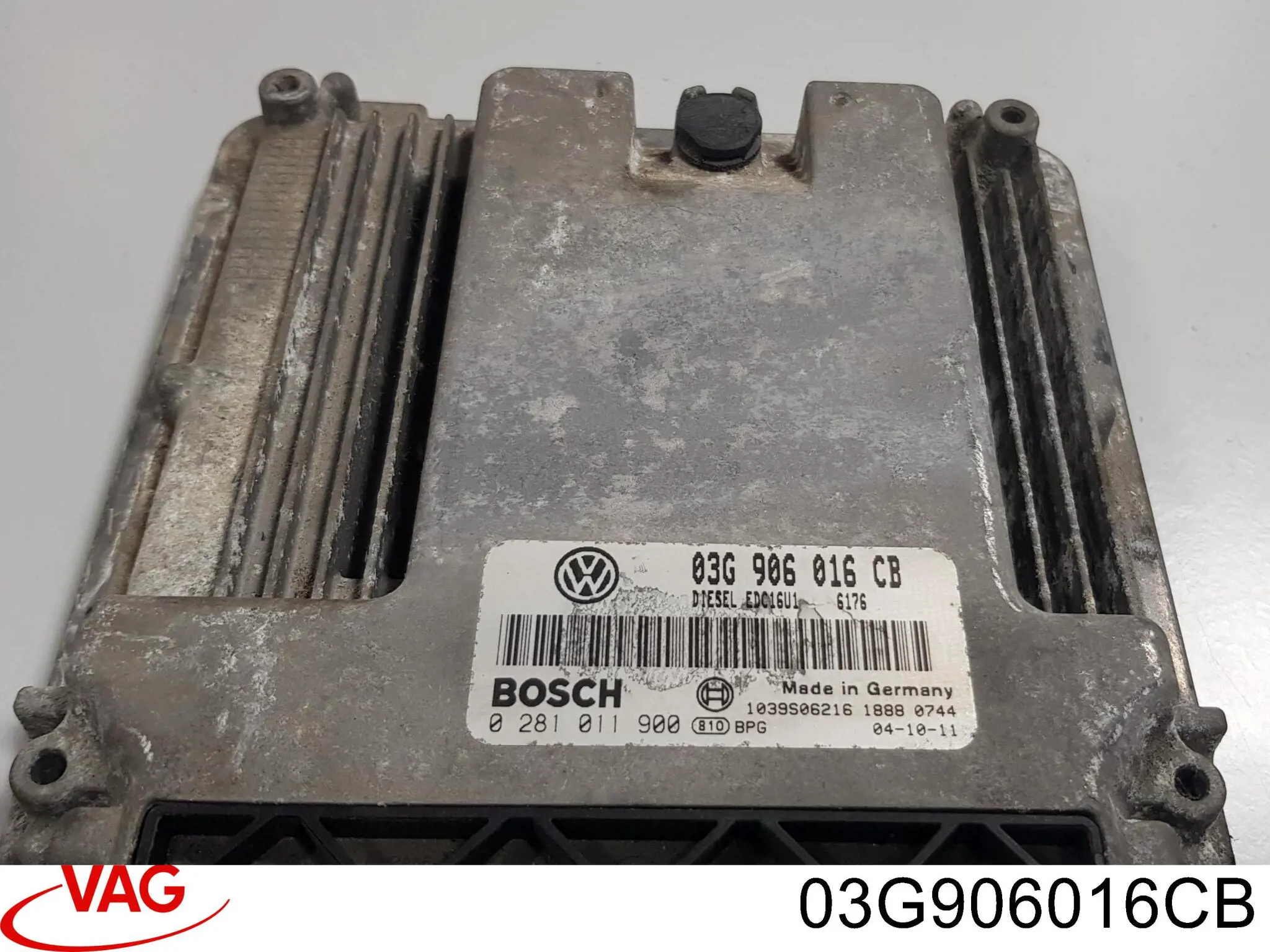 03G906016CB VAG Módulo de direção (Centralina eletrônica) de motor
