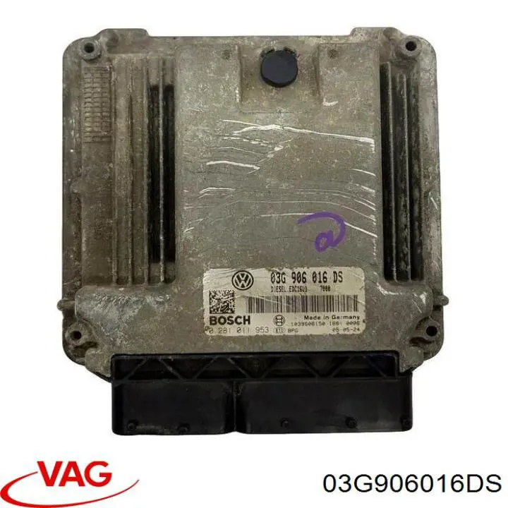 03G906016DS VAG Módulo de direção (Centralina eletrônica) de motor