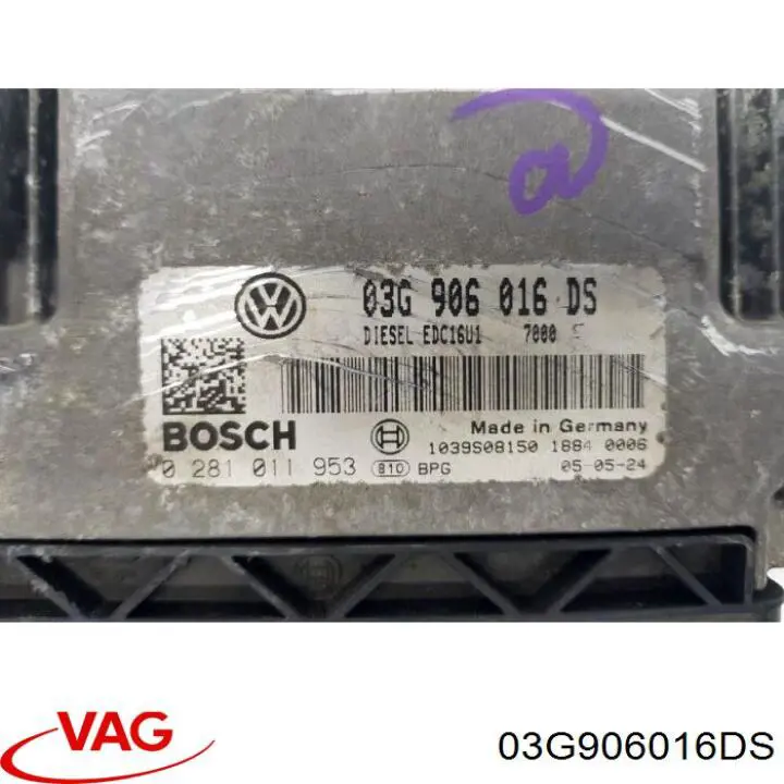 Módulo de direção (Centralina eletrônica) de motor VAG 03G906016DS preço, a partir de 213,12 USD