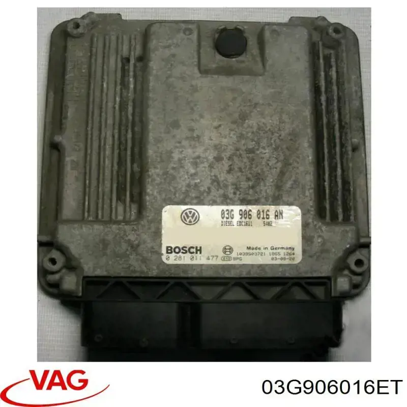 Módulo de direção (Centralina eletrônica) de motor VAG 03G906016ET preço, a partir de 163,88 USD