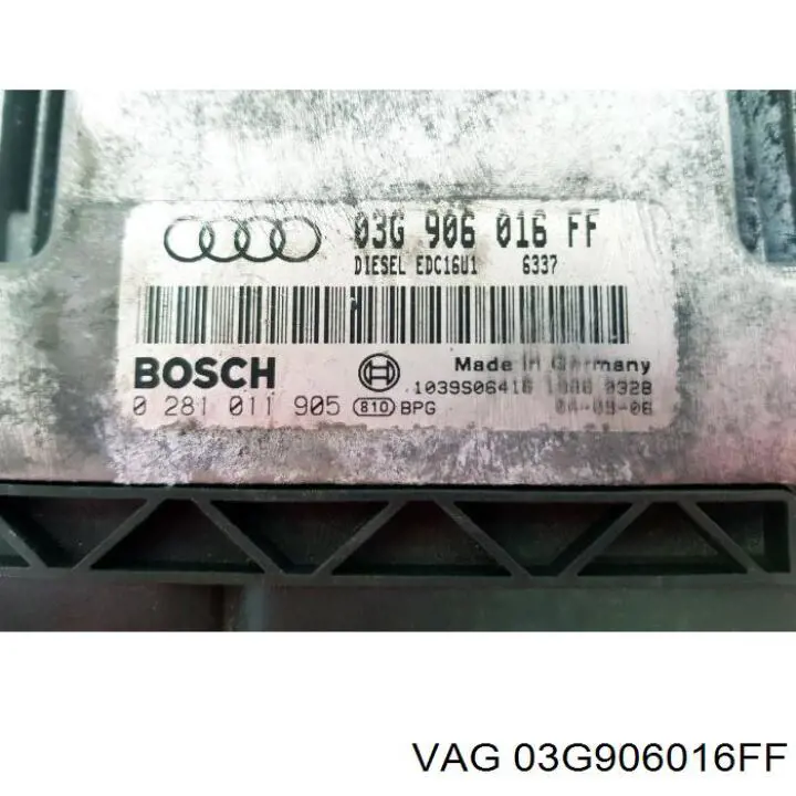 Módulo de direção (Centralina eletrônica) de motor VAG 03G906016FF preço, a partir de 191,64 USD