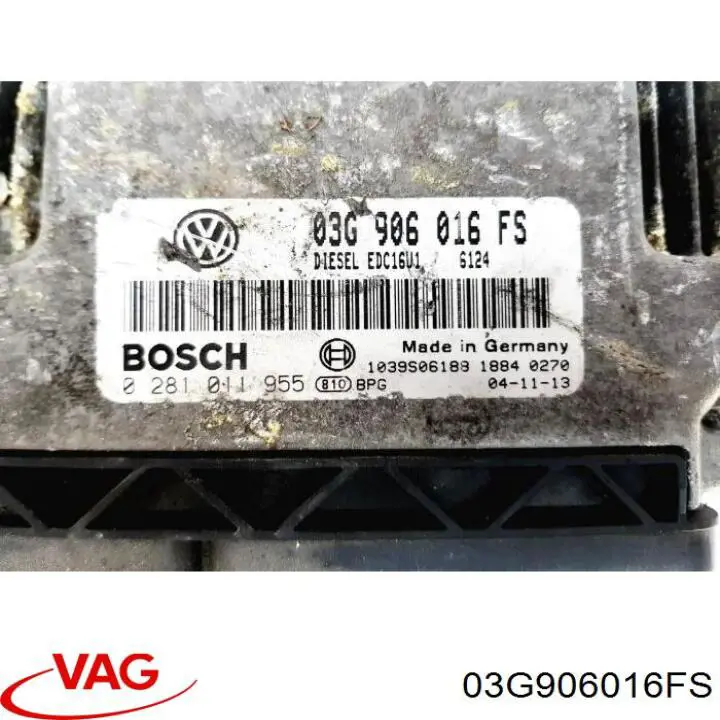 Módulo de direção (Centralina eletrônica) de motor VAG 03G906016FS preço, a partir de 204,31 USD