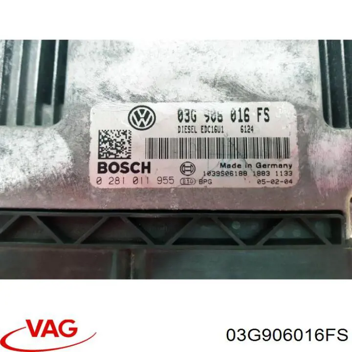 Compre 03G906016FS VAG Módulo de direção (Centralina eletrônica) de motor