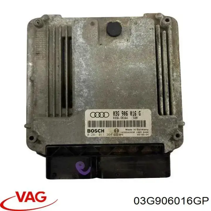 Módulo de direção (Centralina eletrônica) de motor VAG 03G906016GP preço, a partir de 150,09 USD