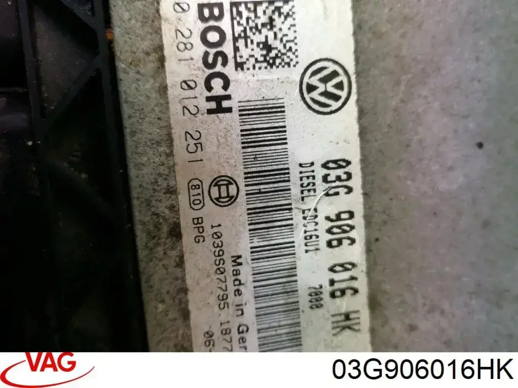 Módulo de direção (Centralina eletrônica) de motor VAG 03G906016HK preço, a partir de 204,31 USD