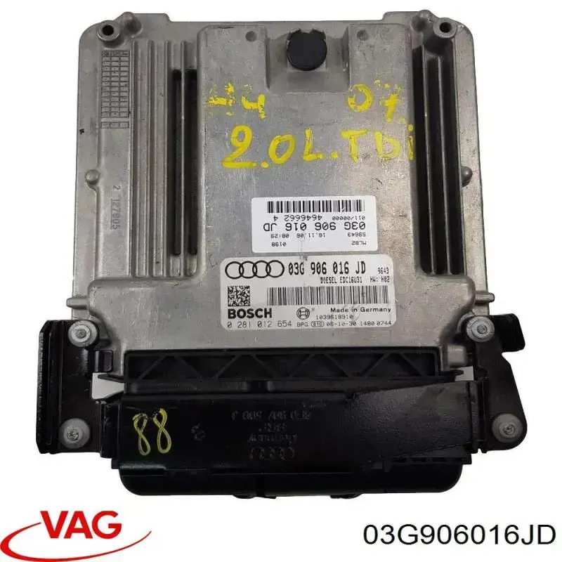 03G906016JD VAG Módulo de direção (Centralina eletrônica) de motor