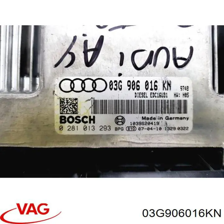 Módulo de direção (Centralina eletrônica) de motor VAG 03G906016KN preço, a partir de 263,99 USD