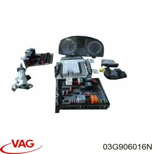 03G906016N VAG Módulo de direção (Centralina eletrônica) de motor