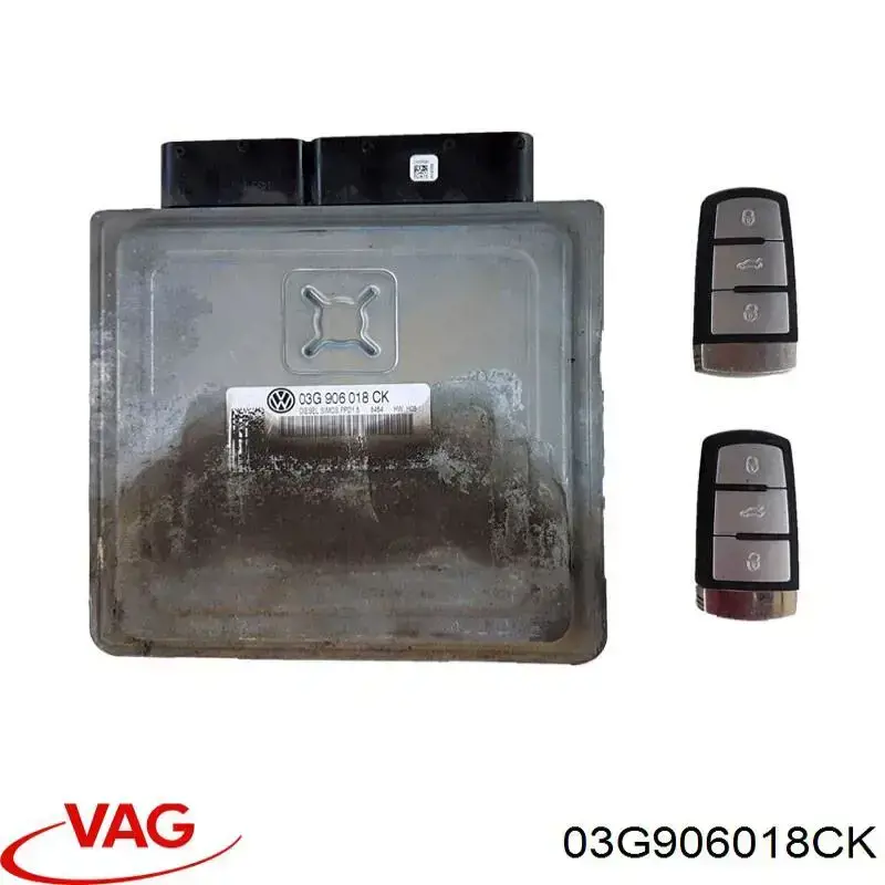 Compre 03G906018CK VAG Módulo de direção (Centralina eletrônica) de motor