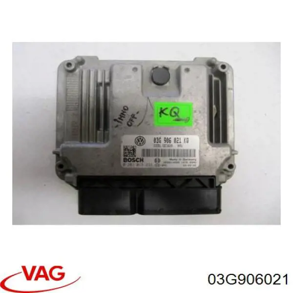 Módulo de direção (Centralina eletrônica) de motor 03G906021 VAG