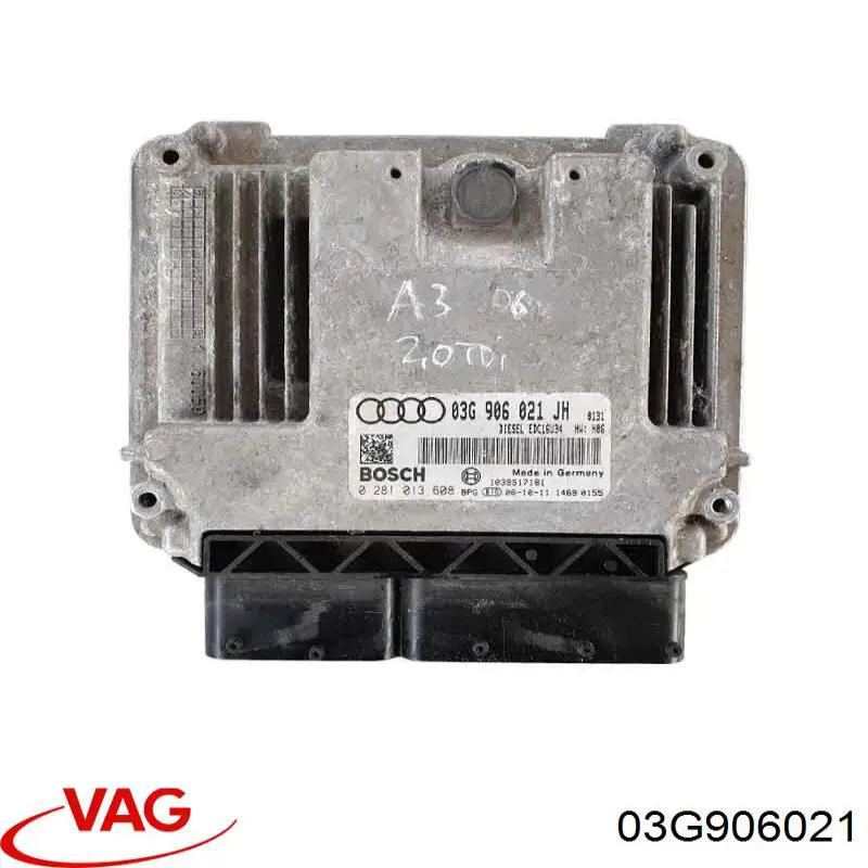 Módulo de direção (Centralina eletrônica) de motor VAG 03G906021