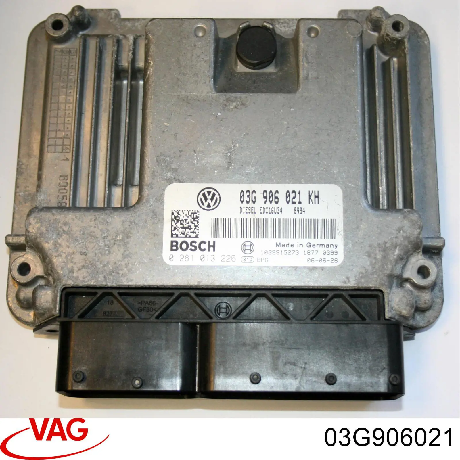 03G906021 VAG Módulo de direção (Centralina eletrônica) de motor