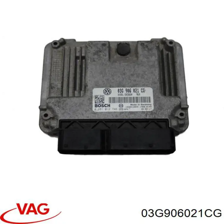 03G906021CG VAG Módulo de direção (Centralina eletrônica) de motor