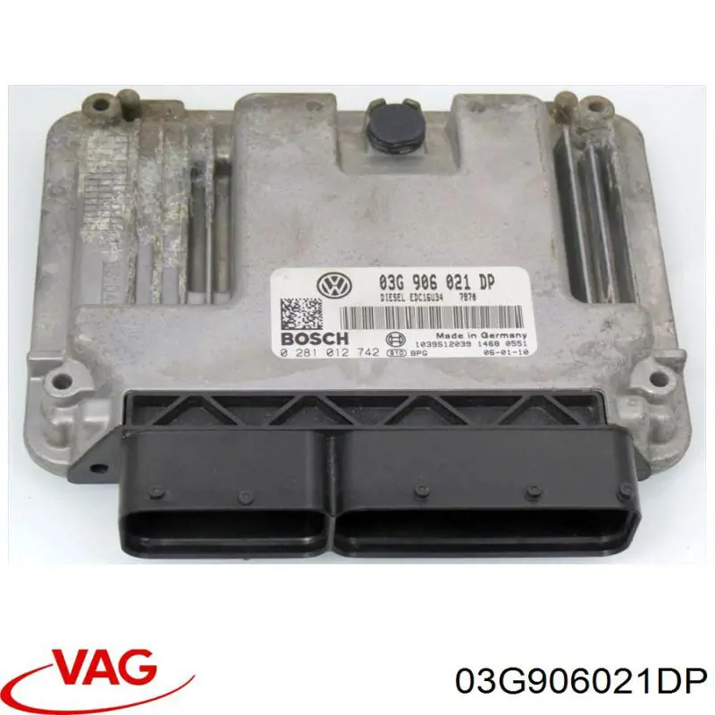 Módulo de direção (Centralina eletrônica) de motor VAG 03G906021DP preço, a partir de 130,59 USD