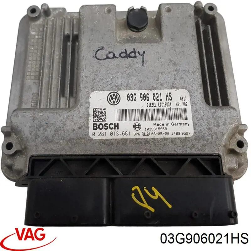 Módulo de direção (Centralina eletrônica) de motor VAG 03G906021HS preço, a partir de 148,06 USD