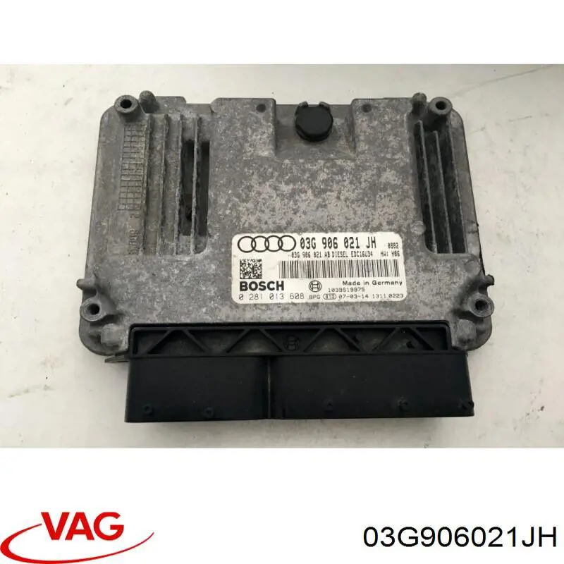 Módulo de direção (Centralina eletrônica) de motor 03G906021JH VAG