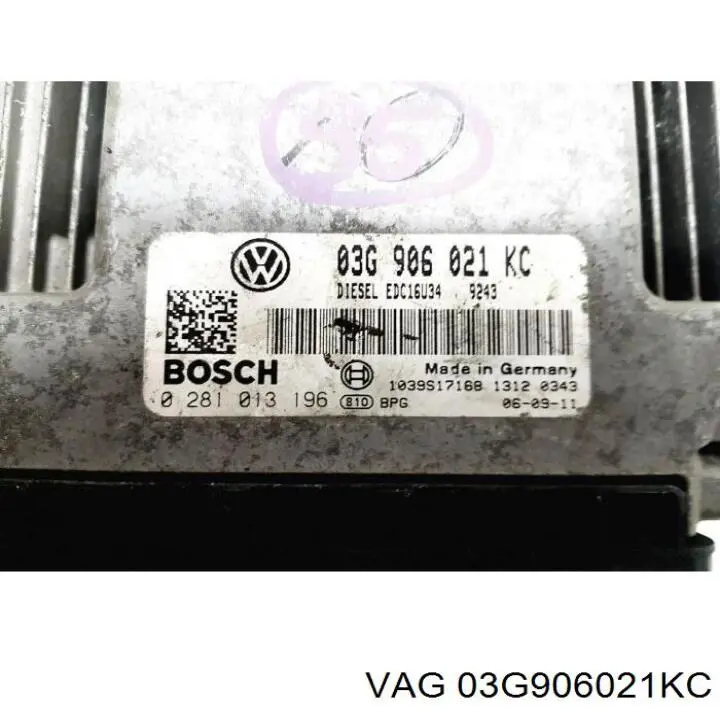 Módulo de direção (Centralina eletrônica) de motor VAG 03G906021KC preço, a partir de 182,17 USD