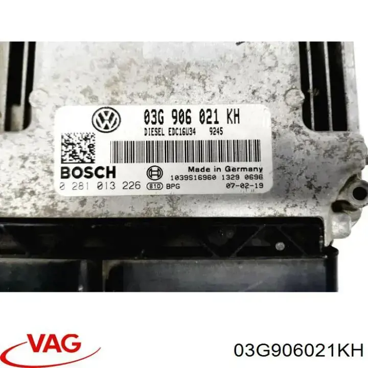 Compre 03G906021KH VAG Módulo de direção (Centralina eletrônica) de motor