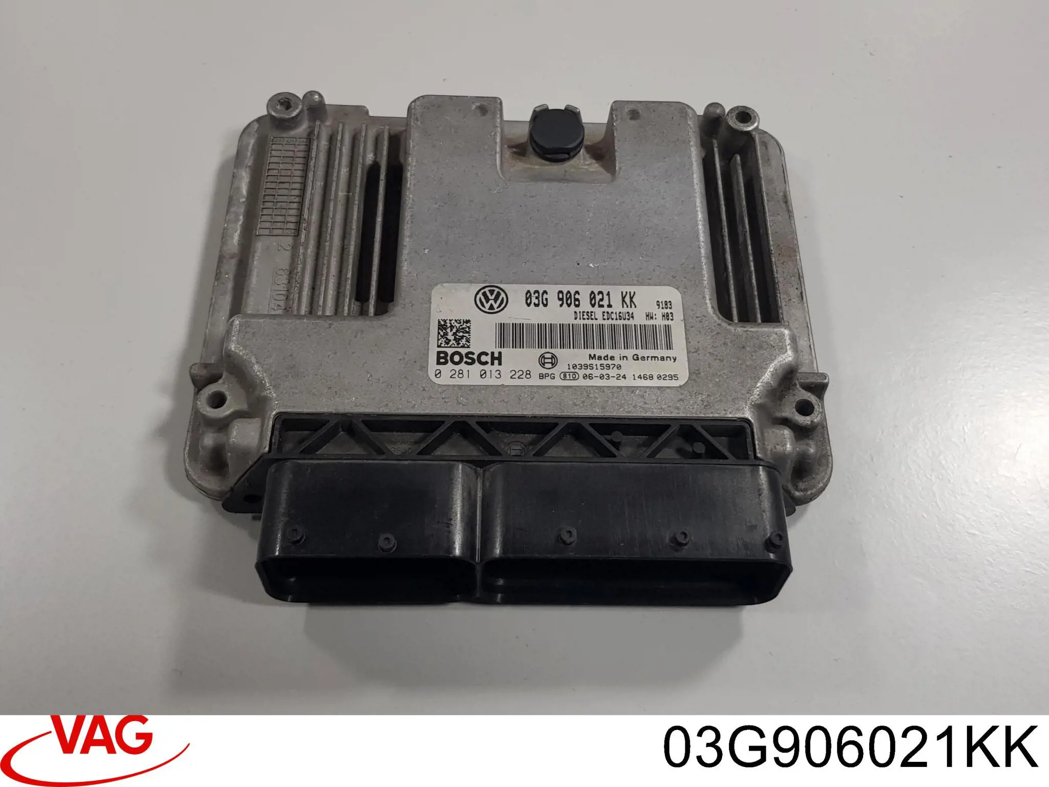 03G906021KK VAG Módulo de direção (Centralina eletrônica) de motor