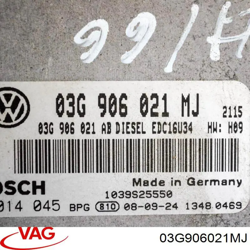 Módulo de direção (Centralina eletrônica) de motor VAG 03G906021MJ preço, a partir de 218,70 USD